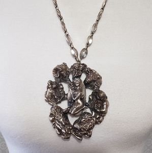 Vintage 1960s Zodiac pendant